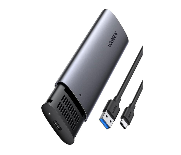 UGREEN Obudowa dysku M.2 CM400 B-key NGFF SATA szary - 1501519 - zdjęcie